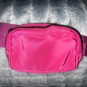 Vibrant Pink Crossbody Bag